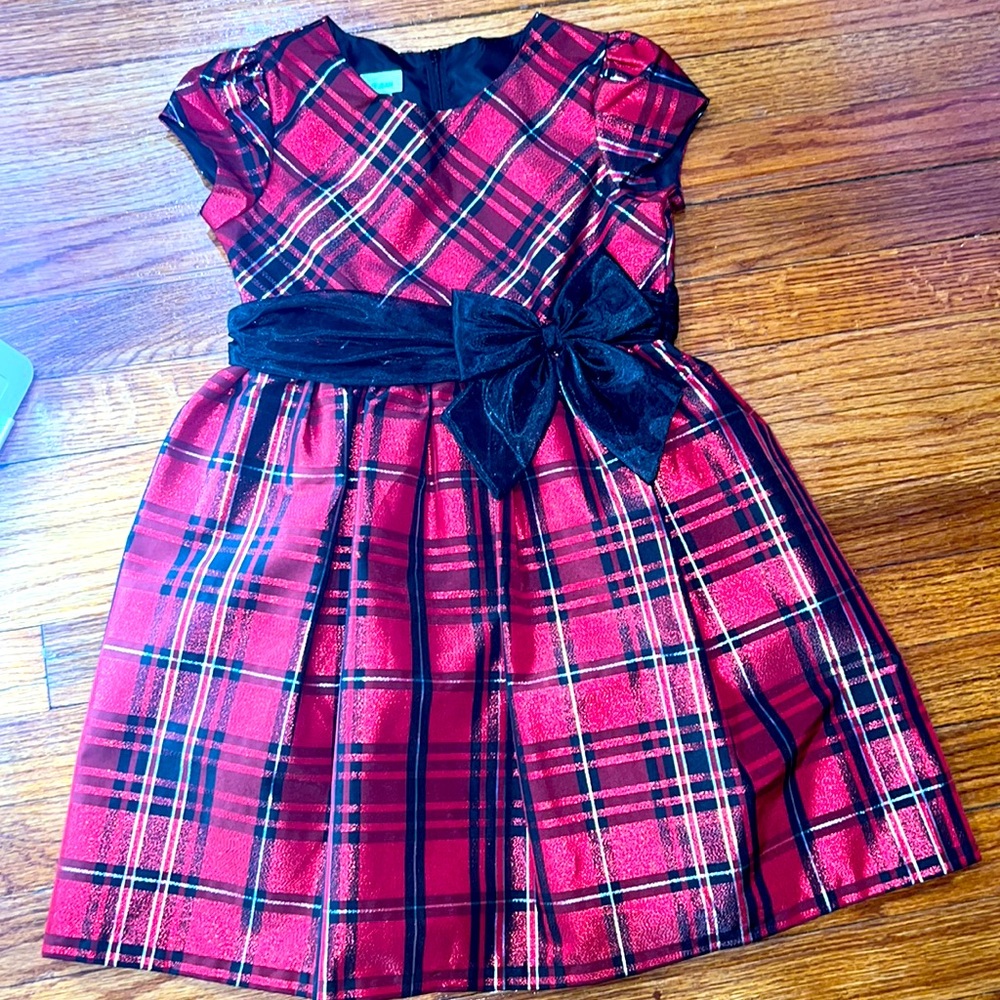 Bonnie Jean Plaid Dress size 6x